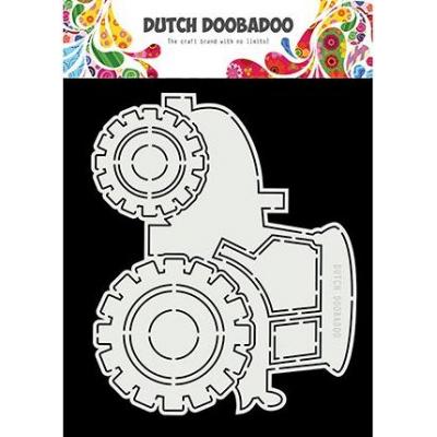 Dutch DooBaDoo Card Art - Tractor
